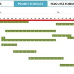 Personal Free Project Schedule Template Excel With Free Project Schedule Template Excel Template