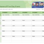 Personal Hourly Schedule Template Excel Intended For Hourly Schedule Template Excel In Workshhet