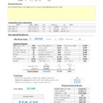 Personal House Flipping Excel Template For House Flipping Excel Template Document