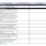 Personal Onboarding Checklist Template Excel For Onboarding Checklist Template Excel Sample