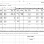 Personal Payroll Format In Excel Sheet Within Payroll Format In Excel Sheet In Excel