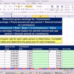 Personal Sales Compensation Plan Template Excel With Sales Compensation Plan Template Excel In Workshhet