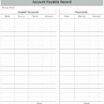 Personal Self Employment Ledger Template Excel In Self Employment Ledger Template Excel Sample