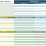 Personal Swot Analysis Template Excel With Swot Analysis Template Excel Templates