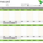 Personal Timesheet Example Excel To Timesheet Example Excel In Spreadsheet