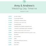 Personal Wedding Day Timeline Template Excel And Wedding Day Timeline Template Excel Free Download