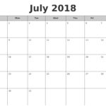 Printable 2018 Calendar Template Excel Inside 2018 Calendar Template Excel Download For Free
