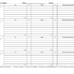 Printable 4 Year College Plan Template Excel Throughout 4 Year College Plan Template Excel For Free