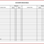 Printable Accounts Payable And Receivable Template Excel In Accounts Payable And Receivable Template Excel Sample
