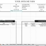 Printable Cattle Management Excel Template Intended For Cattle Management Excel Template For Google Spreadsheet