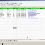 Printable Employee Database Excel Template Within Employee Database Excel Template Letters