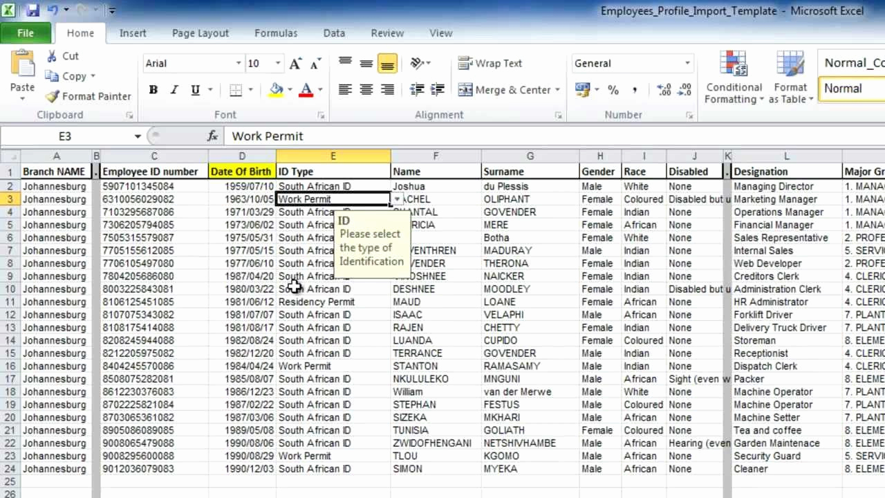 Printable Excel Database Template In Excel Database Template For Google Sheet