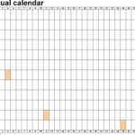 Printable Excel Monthly Calendar Template In Excel Monthly Calendar Template Examples