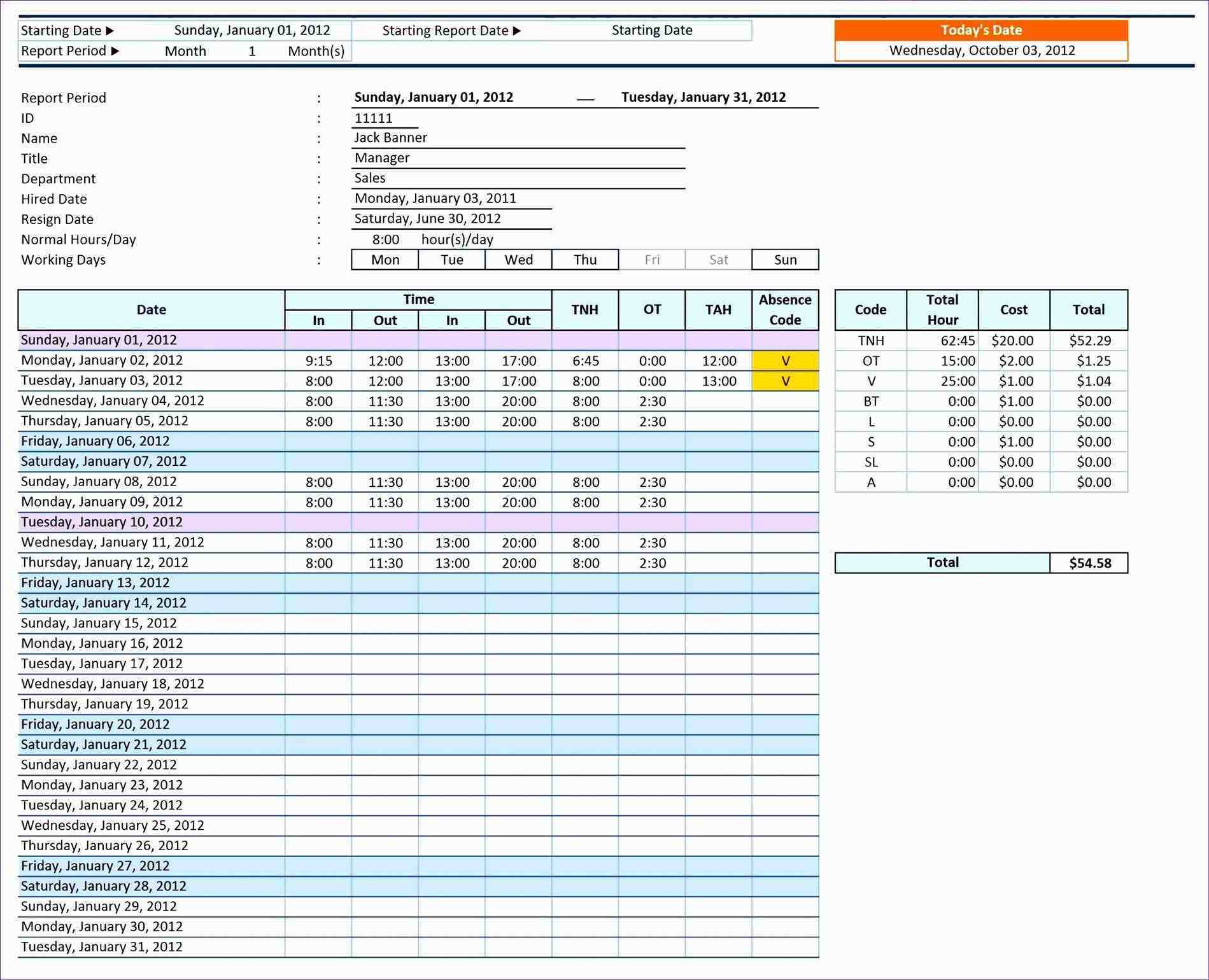 Printable Excel Tax Template And Excel Tax Template Download For Free