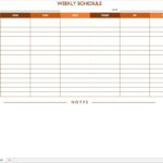 Printable Excel Work Schedule Calendar Template Throughout Excel Work Schedule Calendar Template Sample