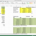 Printable Income Tax Excel Template For Income Tax Excel Template For Free