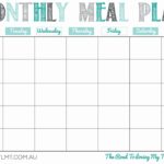 Printable Meal Plan Template Excel Intended For Meal Plan Template Excel For Personal Use