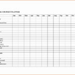 Printable Monthly Bill Organizer Template Excel Inside Monthly Bill Organizer Template Excel In Workshhet