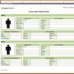Printable Phone Book Template Excel Throughout Phone Book Template Excel Sample