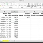 Printable Productivity Calculation Excel Template Intended For Productivity Calculation Excel Template For Free