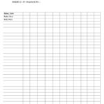 Printable Roster Template Excel And Roster Template Excel For Google Spreadsheet