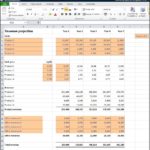 Printable Sales Forecast Excel Template And Sales Forecast Excel Template Xls