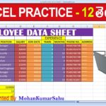 Printable Sample Excel Spreadsheet For Practice To Sample Excel Spreadsheet For Practice For Free
