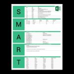 Printable Smart Action Plan Template Excel In Smart Action Plan Template Excel Samples