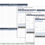 Printable Social Media Calendar Spreadsheet for Social Media Calendar Spreadsheet Example