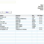 Printable Vat Return Spreadsheet For Vat Return Spreadsheet Examples