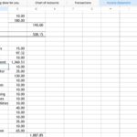 Sample Of Bookkeeping Excel Template Intended For Bookkeeping Excel Template Printable