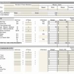 Sample Of Business Financial Statement Excel Template Intended For Business Financial Statement Excel Template Example