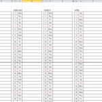 Sample Of Calendar Template 2018 Excel To Calendar Template 2018 Excel Letter