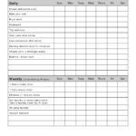 Sample Of Chore Chart Template Excel In Chore Chart Template Excel Download For Free