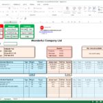 Sample Of Employee Performance Scorecard Template Excel For Employee Performance Scorecard Template Excel Xls
