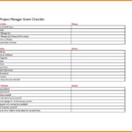 Sample Of Event Planning Checklist Template Excel Intended For Event Planning Checklist Template Excel Download