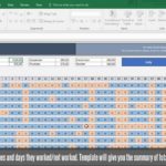 Sample Of Excel Biweekly Timesheet Template With Formulas Inside Excel Biweekly Timesheet Template With Formulas In Spreadsheet