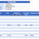 Sample Of Excel Inventory Template In Excel Inventory Template For Free
