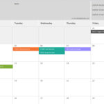 Sample Of Excel Spreadsheet Calendar Template For Excel Spreadsheet Calendar Template For Personal Use