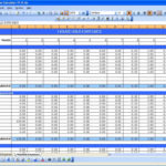 Sample Of Excel Spreadsheet For Bills For Excel Spreadsheet For Bills Templates