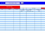 Sample of Excel Spreadsheet For Bills throughout Excel Spreadsheet For Bills Form