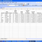Sample Of Excel Spreadsheet Training Within Excel Spreadsheet Training Templates