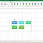 Sample Of Flowchart Template Excel With Flowchart Template Excel Document