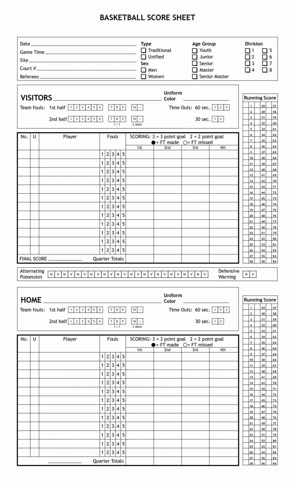 Sample Of Football Practice Template Excel With Football Practice Template Excel Form