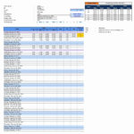 Sample Of Loan Amortization Excel Template Throughout Loan Amortization Excel Template Download