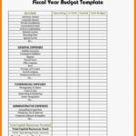 Sample Of Non Profit Budget Template Excel Inside Non Profit Budget Template Excel Samples