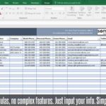 Sample Of Phone List Template Excel Inside Phone List Template Excel Xlsx