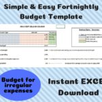 Sample Of Simple Budget Template Excel And Simple Budget Template Excel For Google Sheet