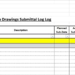 Sample Of Submittal Schedule Template Excel In Submittal Schedule Template Excel Xlsx