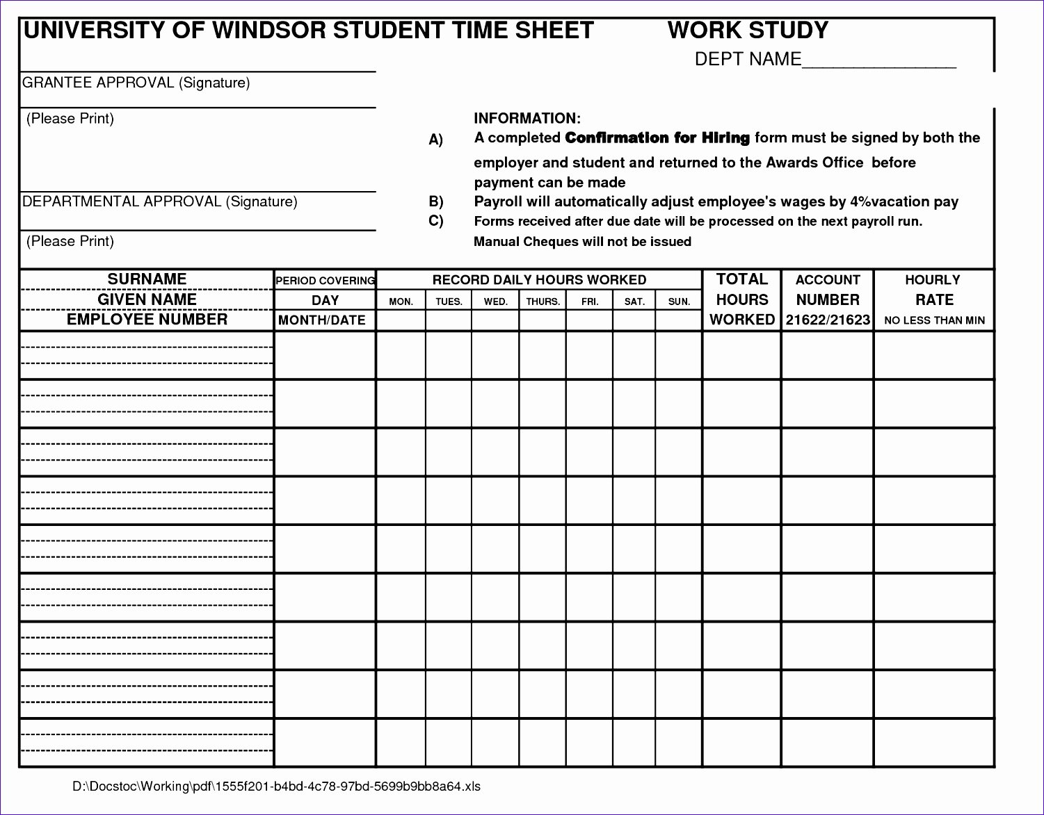 Sample Of Time Study Template Excel In Time Study Template Excel Xlsx